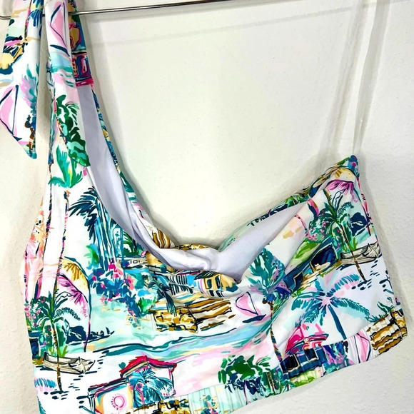 🆕 Phax Swimwear Swim Suit Top Tie Shoulder - Picture 7 of 8